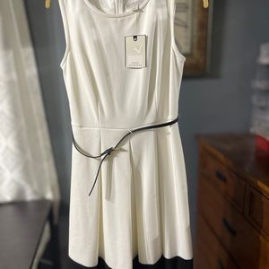 Dana Buchman| Black & white sleeveless dress 6